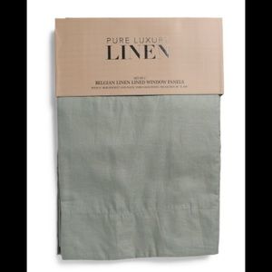 Pure Luxury Linen Lined Window Curtains